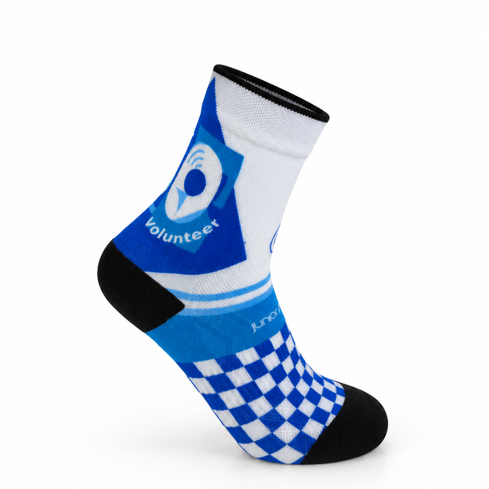 junior parkrun Volunteer Milestone 50 Socks