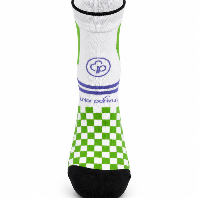 junior parkrun Volunteer Milestone 75 Socks