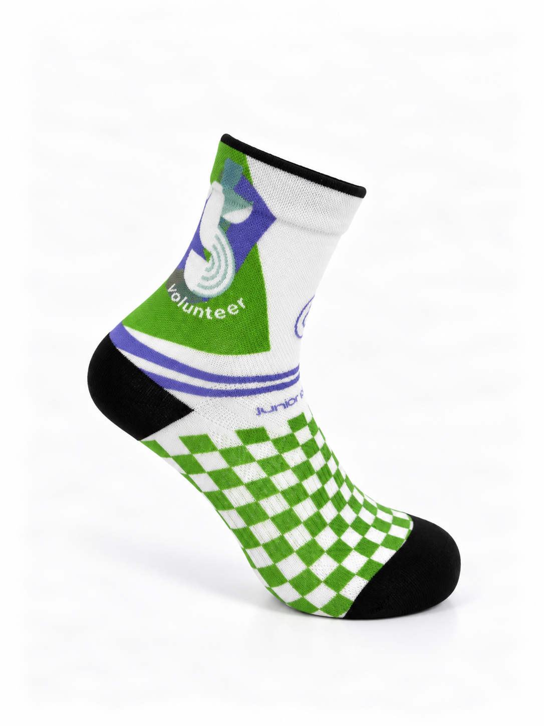 junior parkrun Volunteer Milestone 75 Socks