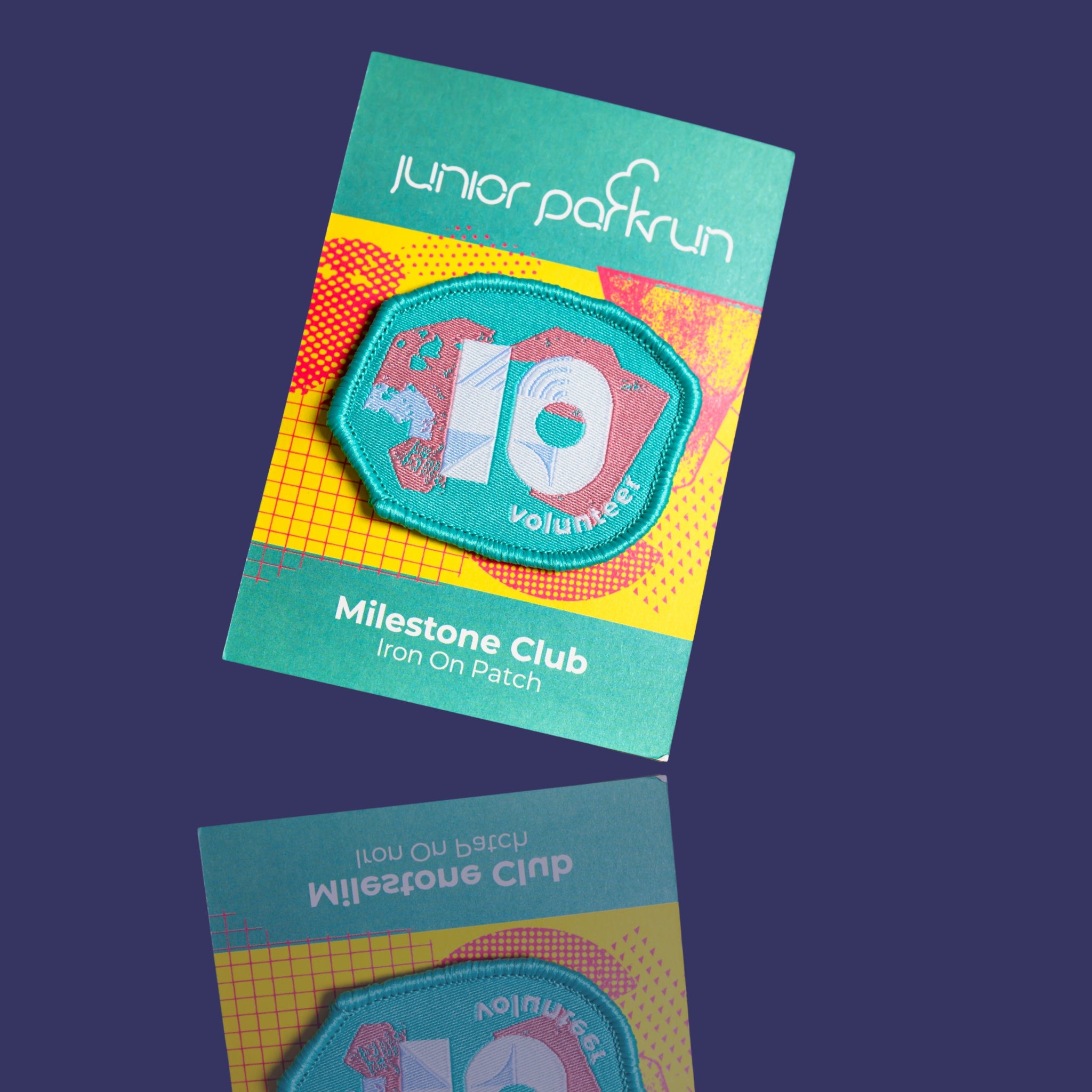 junior parkrun Volunteer Milestone 10 Patch