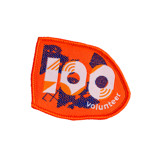 junior parkrun Volunteer Milestone 100 Patch