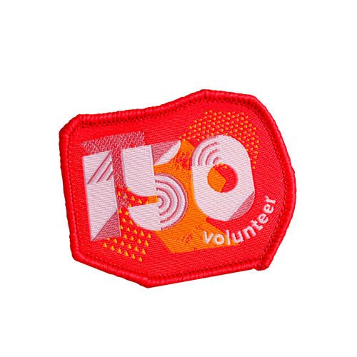 junior parkrun Volunteer Milestone 150 Patch