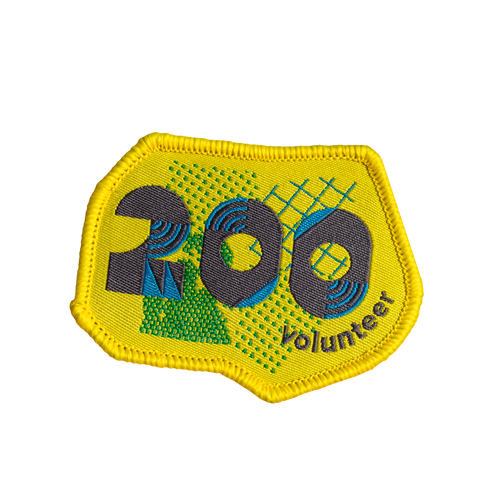junior parkrun Volunteer Milestone 200 Patch