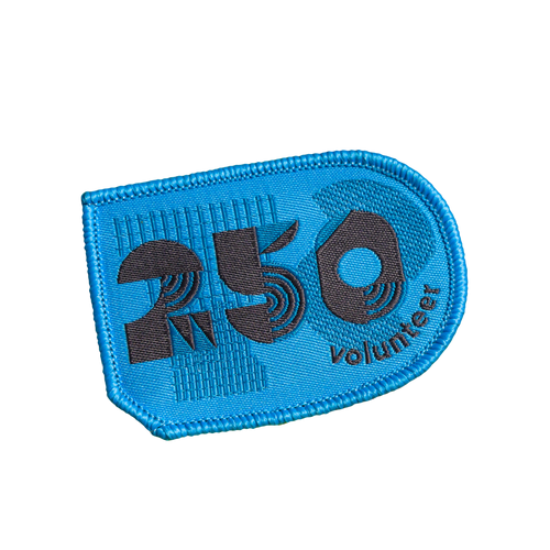 junior parkrun Volunteer Milestone 250 Patch