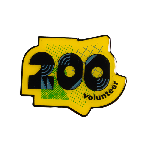 junior parkrun Volunteer Milestone 200 Pin Badge