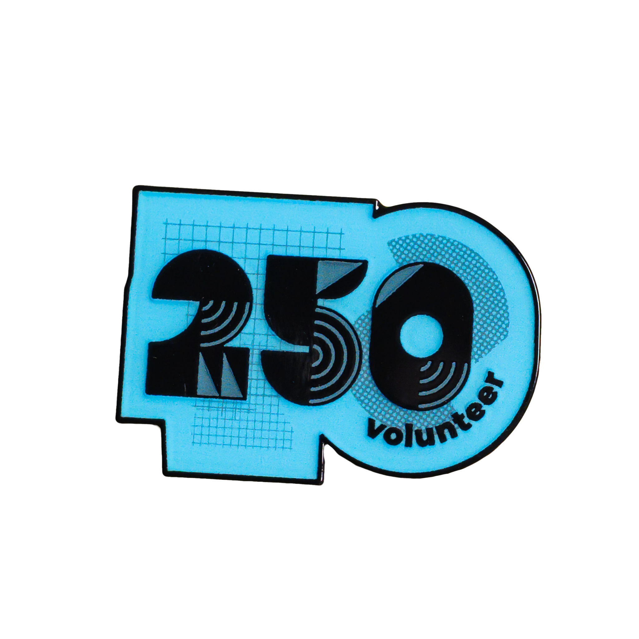 junior parkrun Volunteer Milestone 250 Pin Badge