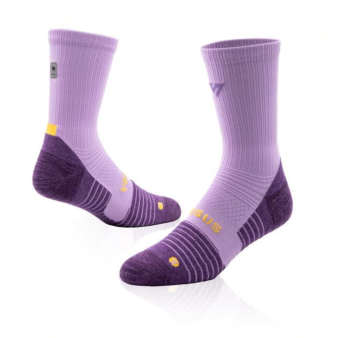 VERSUS Frosted Lavender Merino Winter Socks