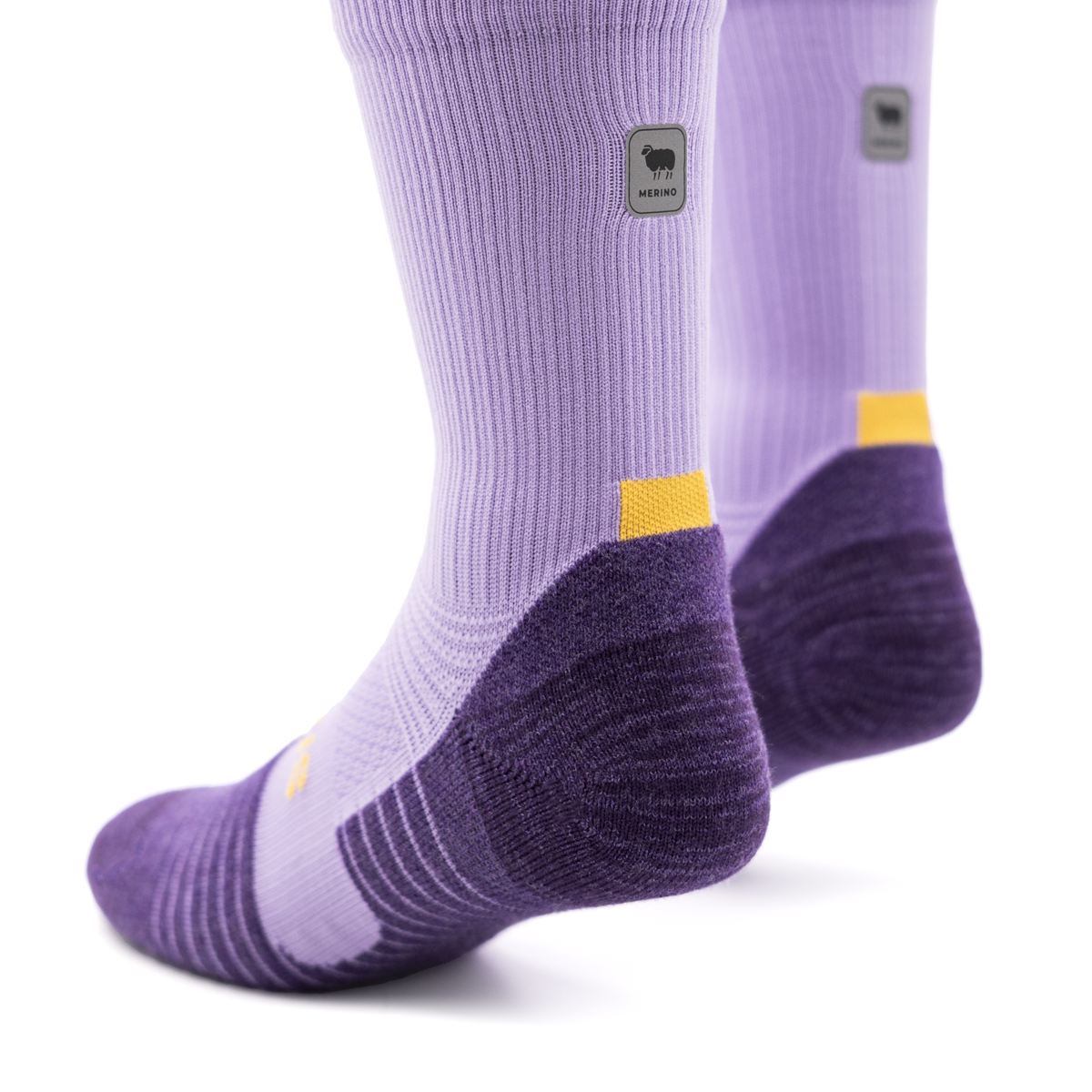 VERSUS Frosted Lavender Merino Winter Socks