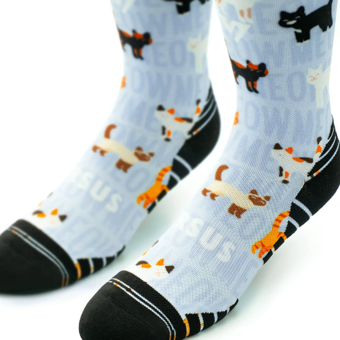 VERSUS Cats 2.0 Active Crew Socks