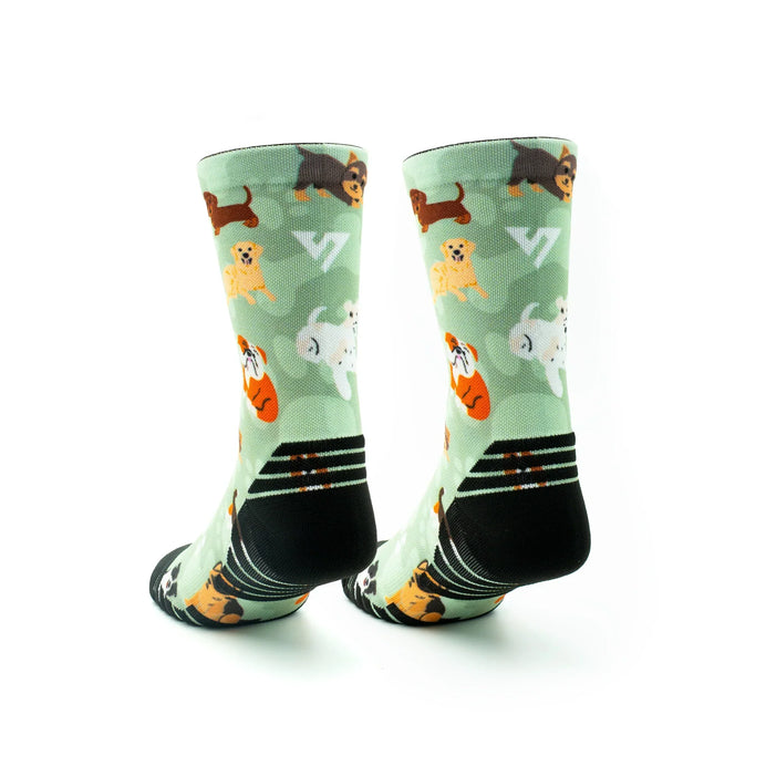 VERSUS Dogs 2.0 Active Crew Socks