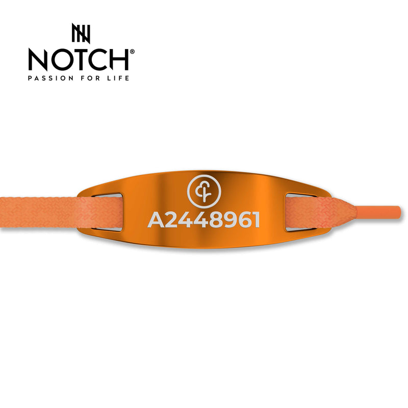 parkrun ID NOTCH™ Lace Tag