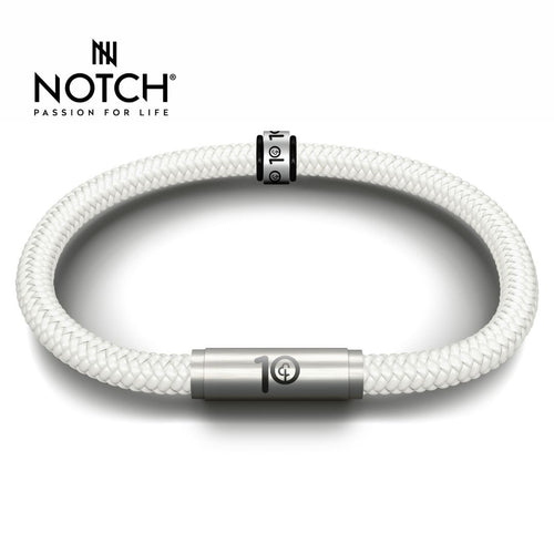 parkrun x NOTCH 10 Milestone Sports Cord Bracelet