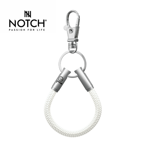 parkrun x NOTCH 10 Milestone Sports Cord Key Loop