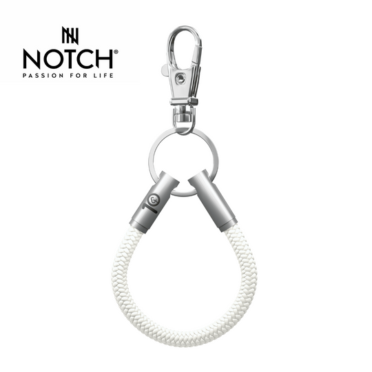 parkrun x NOTCH 10 Milestone Sports Cord Key Loop