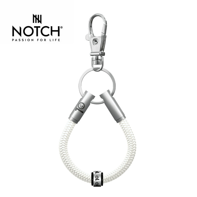 parkrun x NOTCH 10 Milestone Sports Cord Key Loop