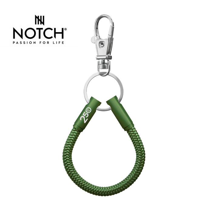 parkrun x NOTCH 250 Milestone Sports Cord Key Loop