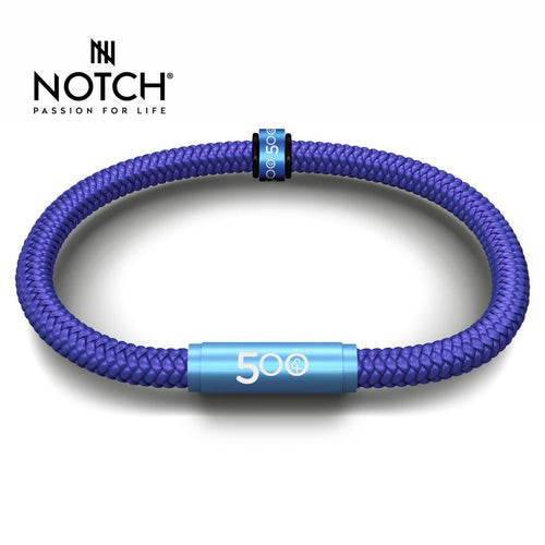 parkrun x NOTCH 500 Milestone Sports Cord Bracelet
