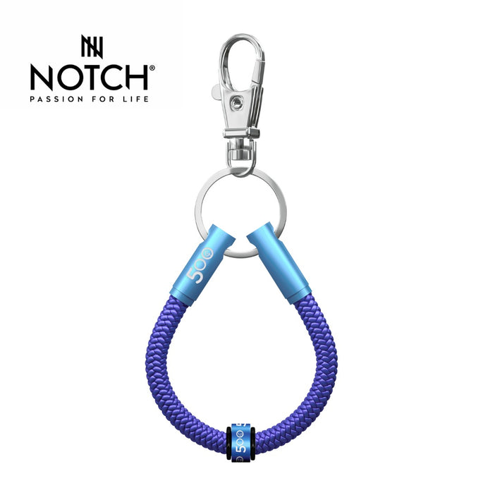 parkrun x NOTCH 500 Milestone Sports Cord Key Loop