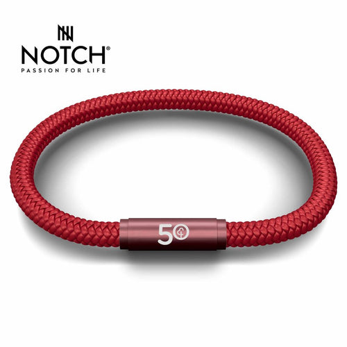 parkrun x NOTCH 50 Milestone Sports Cord Bracelet