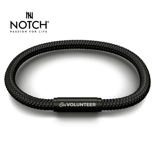 parkrun x NOTCH 100 Volunteer Milestone Sports Cord Bracelet
