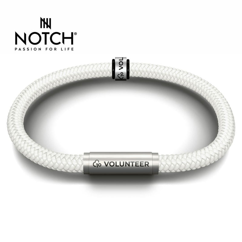 parkrun x NOTCH 10 volunteer milestone Sports Cord Bracelet