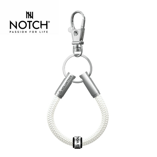 parkrun x NOTCH 10 Volunteer Milestone Sports Cord Key Loop