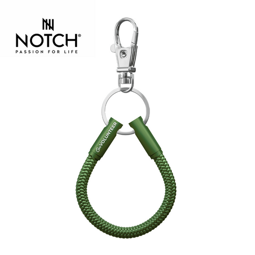 parkrun x NOTCH 250 Volunteer Milestone Sports Cord Key Loop