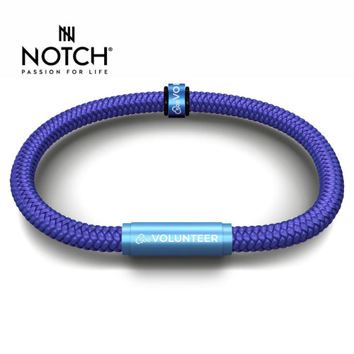 parkrun x NOTCH 500 volunteer milestone Sports Cord Bracelet