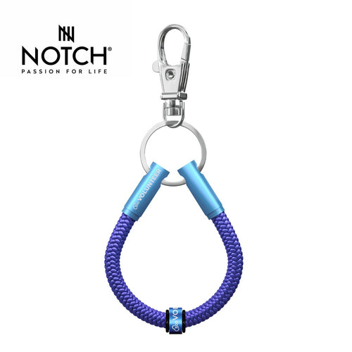 parkrun x NOTCH 500 Volunteer Milestone Sports Cord Key Loop