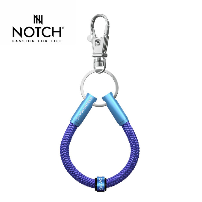 parkrun x NOTCH 500 Volunteer Milestone Sports Cord Key Loop