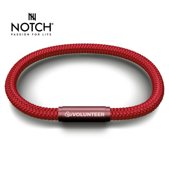 parkrun x NOTCH 50 Volunteer Milestone Sports Cord Bracelet