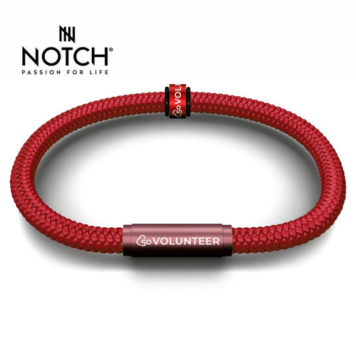 parkrun x NOTCH 50 volunteer milestone Sports Cord Bracelet