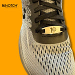parkrun Milestone Run/Walk 10 NOTCH™ Lace Tag