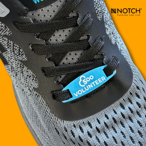 parkrun Milestone Volunteer 500 NOTCH Lace Tag
