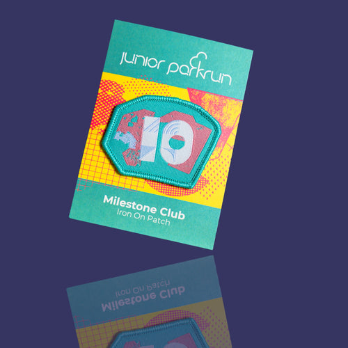 junior parkrun Milestone 10 Patch