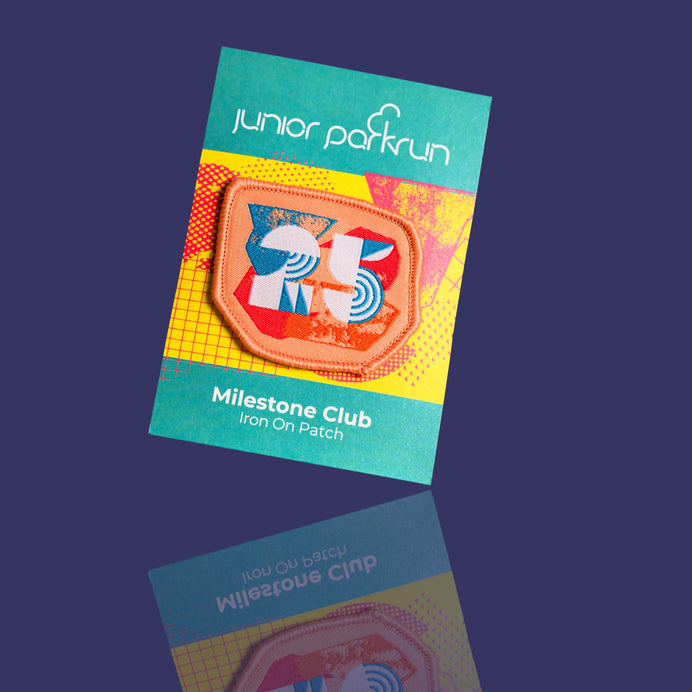 junior parkrun Milestone 25 Patch