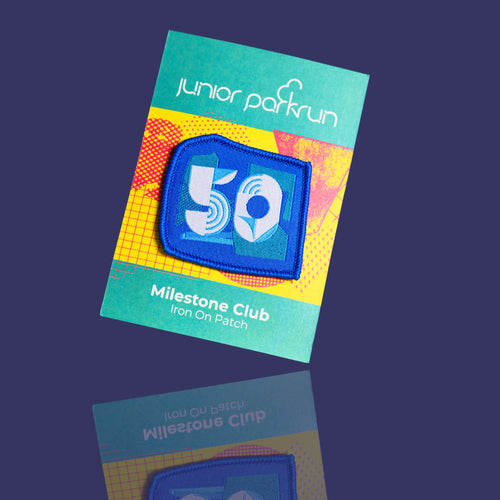 junior parkrun Milestone 50 Patch