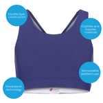 Sportjock Action Padded Sports Bra - Night