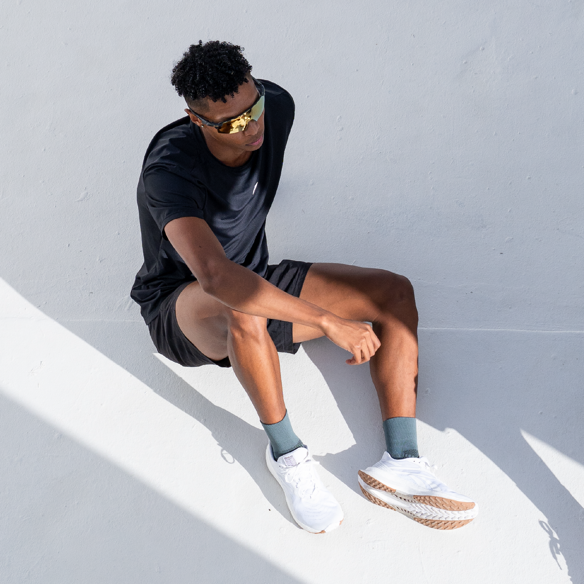 VERSUS Airforce Running Quarter Socks
