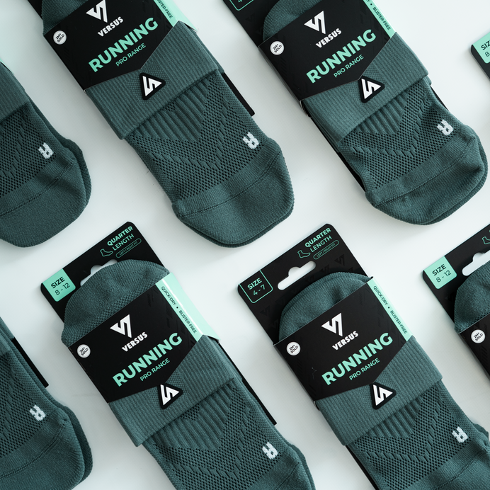 VERSUS Airforce Running Quarter Socks