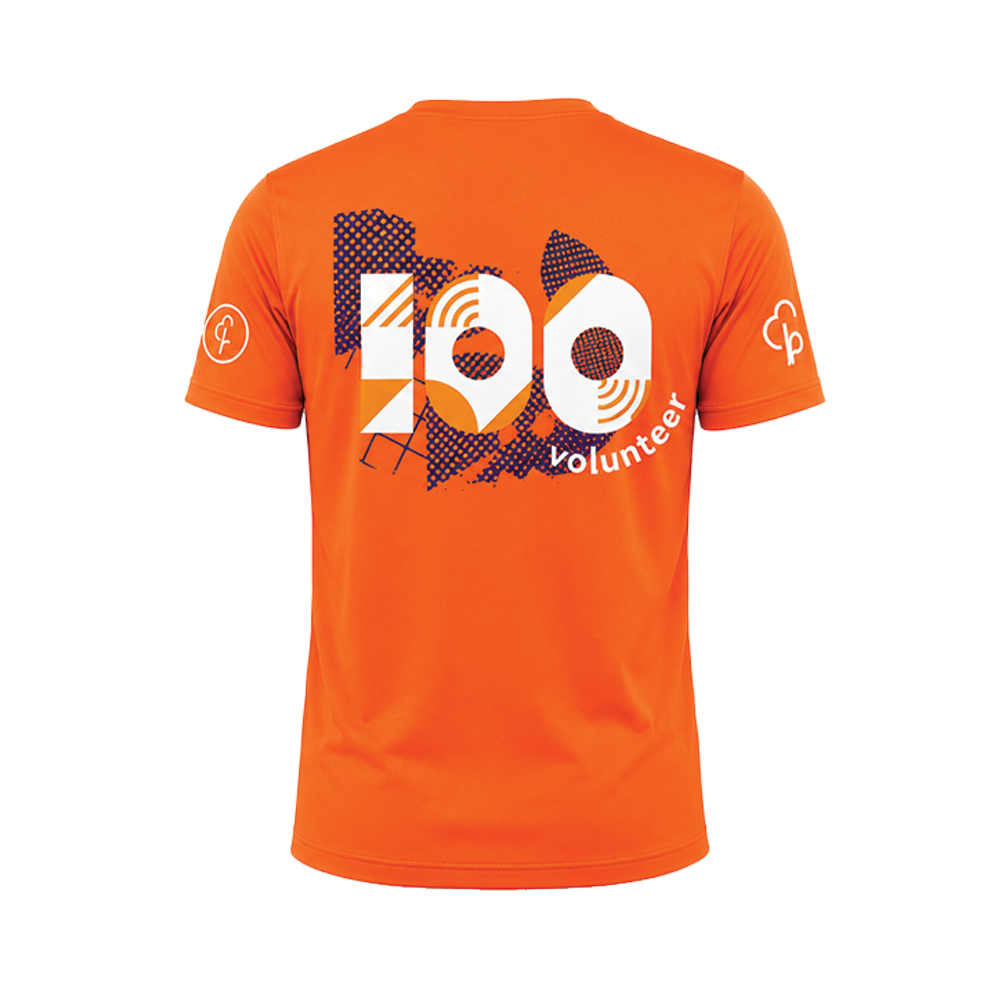 junior parkrun Volunteer Milestone 100 Tee