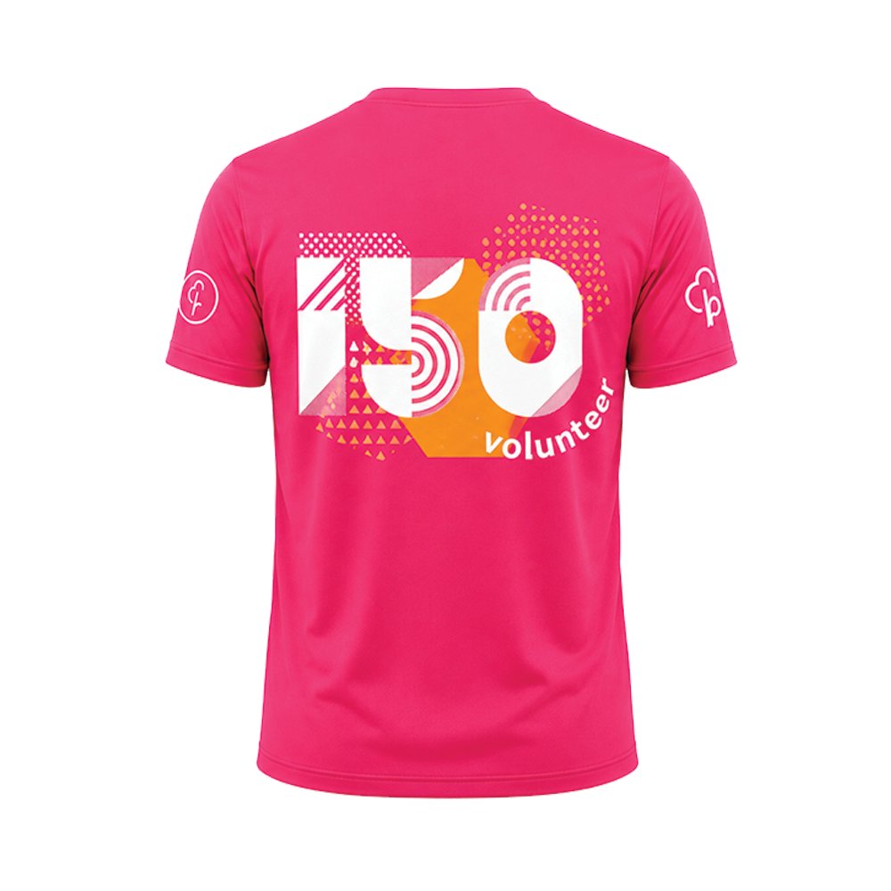 junior parkrun Volunteer Milestone 150 Tee