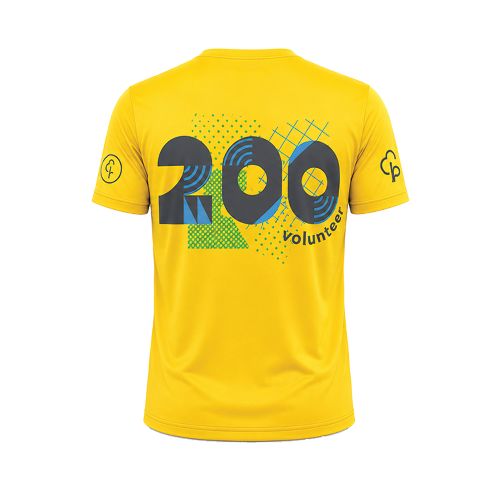 junior parkrun Volunteer Milestone 200 Tee