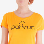 parkrun womens t-shirt - apricot