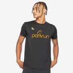 parkrun international t-shirt - black