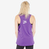 parkrun Milestone Womens Vest 25 - Purple