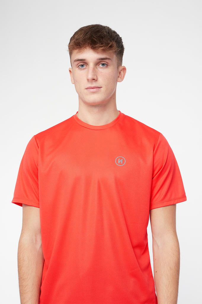 CONTRA Essential SS Tee - Men's - Scarlet