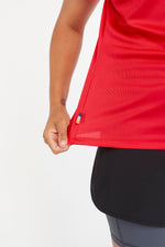 CONTRA Essential SS Tee - Women's - Scarlet