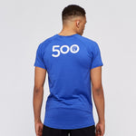 parkrun Milestone Mens T-Shirt 500 - Royal