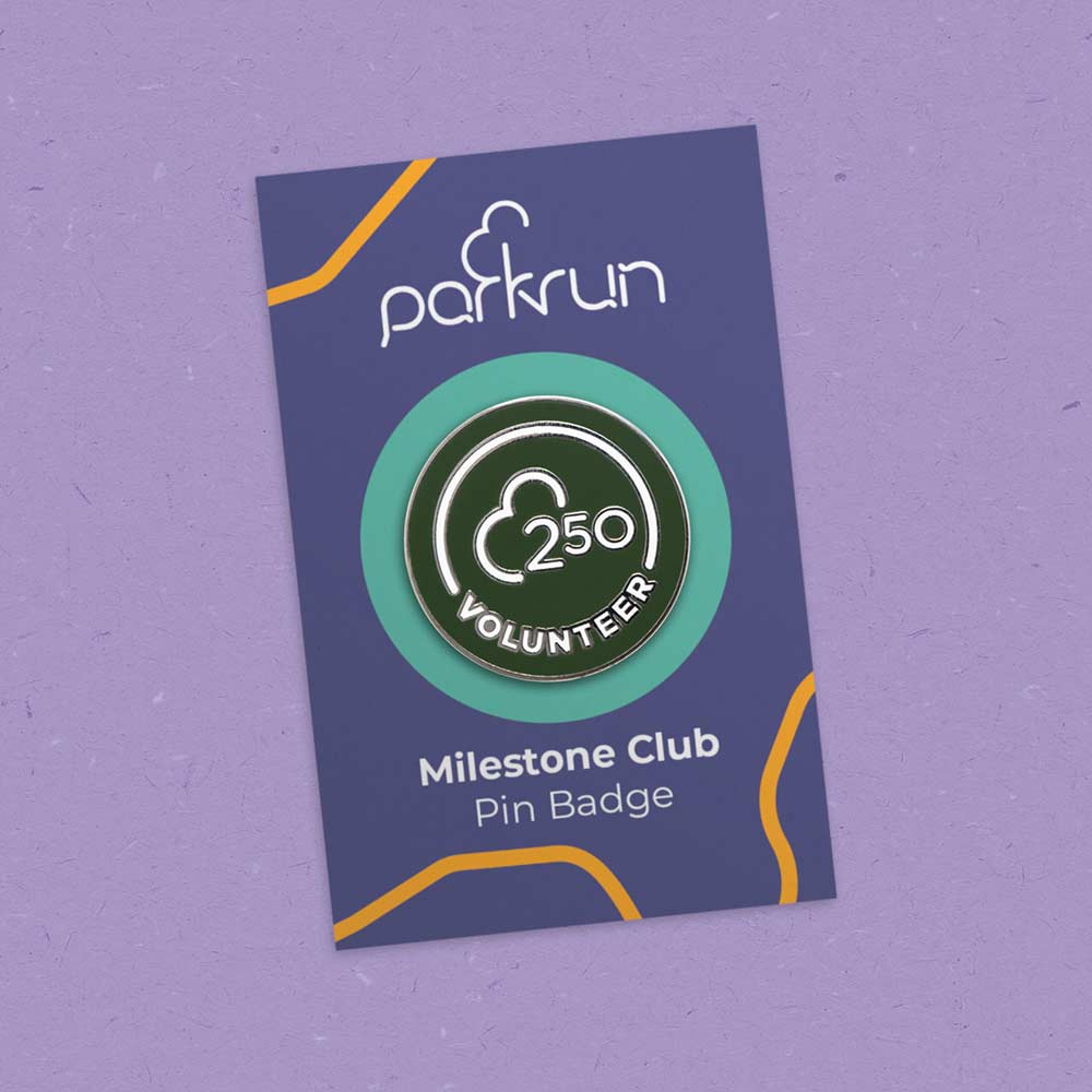 Volunteer 250 Pin Badge